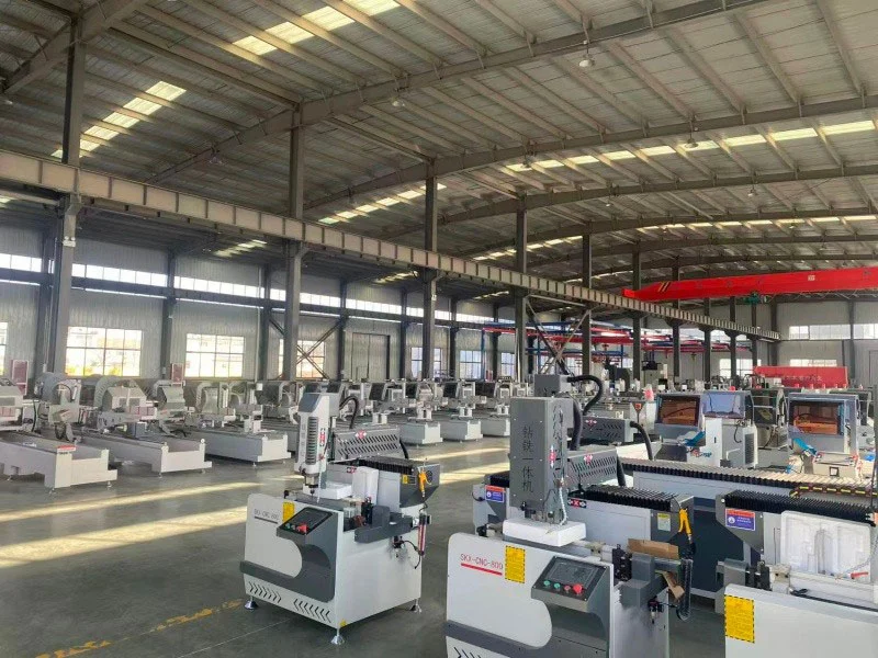 Cnc Automatic Double Head Mitre Saw For Aluminum Window Door