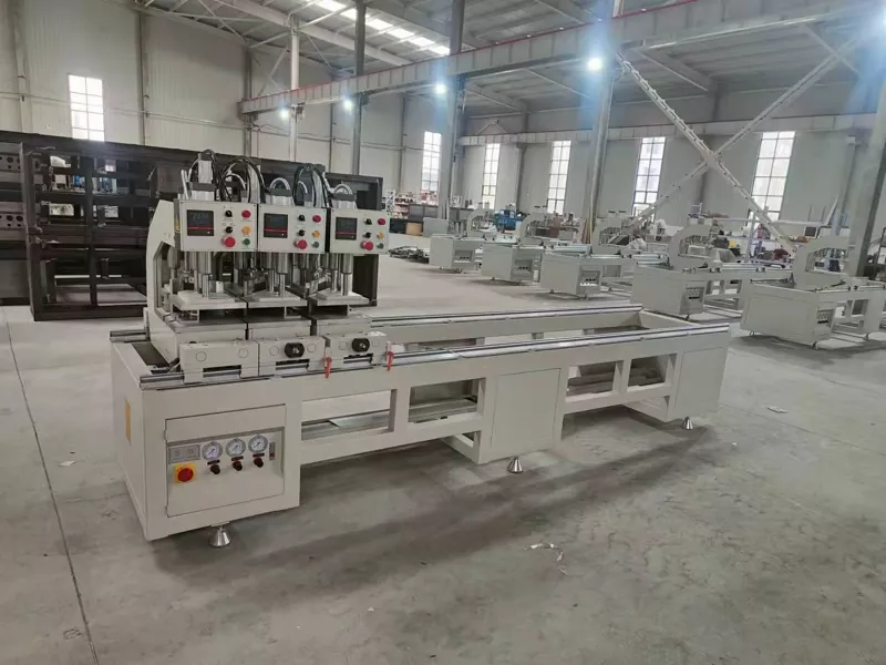 three-head and four-head UPVC welding machines